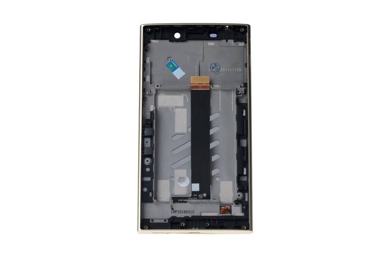 Sony Xperia L2 Lcd Ekran Dokunmatik Gold Çıtalı