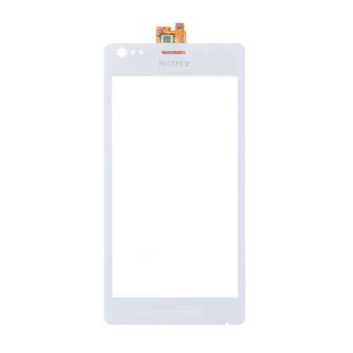 Sony Xperia M C1905 Dokunmatik Touch Beyaz Çıtasız - Thumbnail