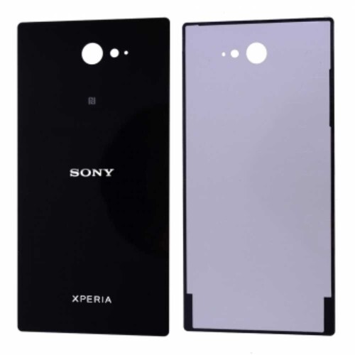 Sony Xperia M2 Arka Kapak Siyah - Thumbnail