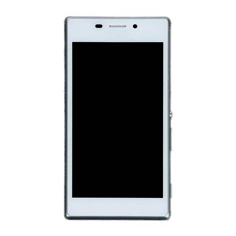 Sony Xperia M2 Lcd Ekran Dokunmatik Beyaz Çıtalı