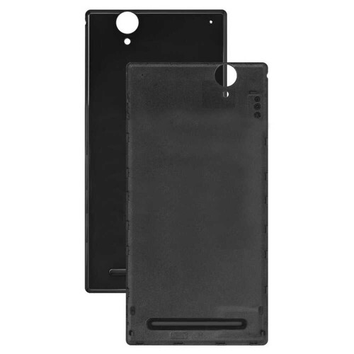 Sony Xperia T2 Ultra Arka Kapak Siyah - Thumbnail