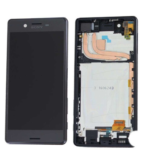 Sony Xperia X Lcd Ekran Dokunmatik Siyah Çıtalı - Thumbnail