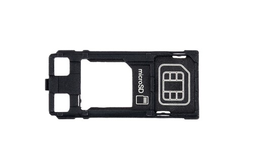 Sony Xperia X Mini Sim Kart Tepsisi Siyah - Thumbnail