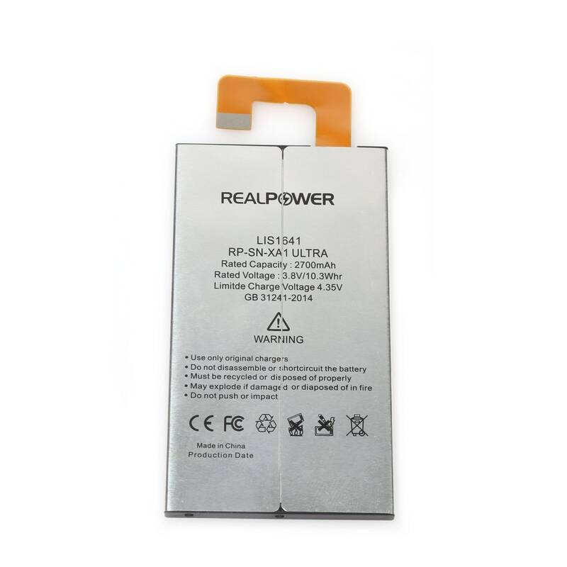 RealPower Sony Xperia Xa1 Ultra Yüksek Kapasiteli Batarya Pil 2700mah