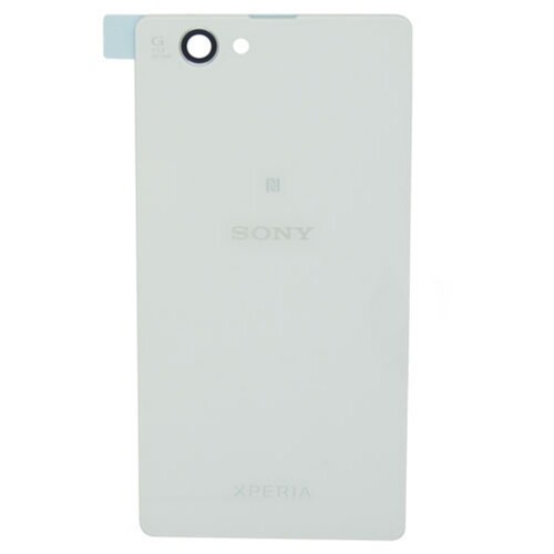 Sony Xperia Z1 Mini Arka Kapak Beyaz - Thumbnail