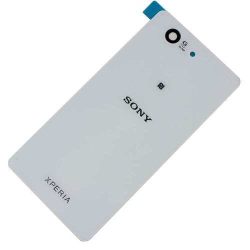 Sony Xperia Z3 Mini Arka Kapak Beyaz - Thumbnail