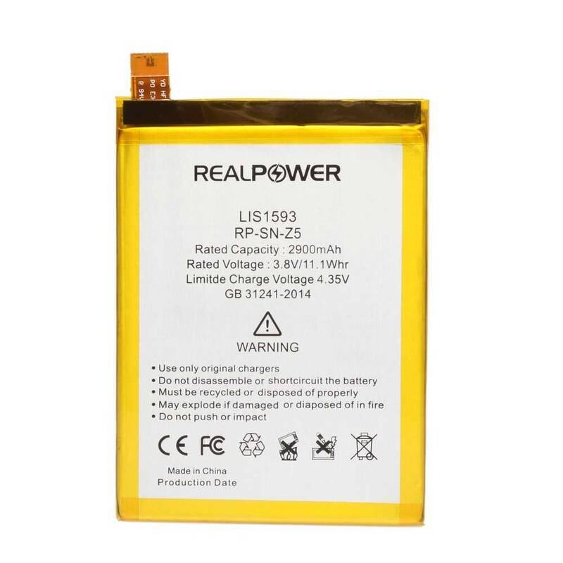 RealPower Sony Xperia Z5 Yüksek Kapasiteli Batarya Pil 2900mah