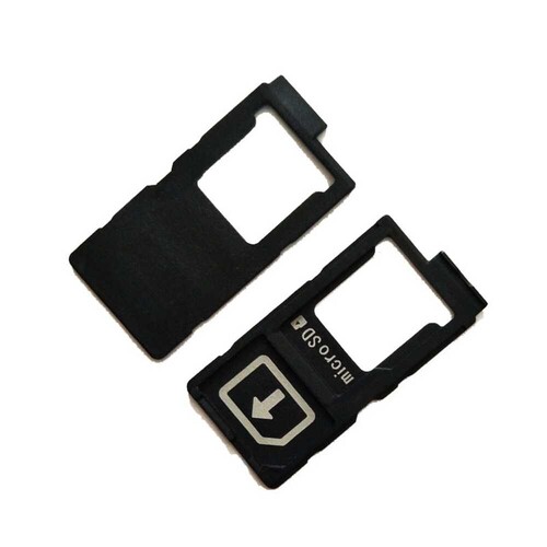Sony Xperia Z5 Sim Kart Tepsisi Tek Simli Siyah - Thumbnail