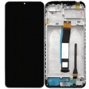 Xiaomi Uyumlu Poco C40 Lcd Ekran Siyah Çıtalı