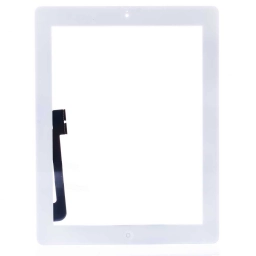 Apple Uyumlu iPad 4 Touch Tuş Bordlu Beyaz