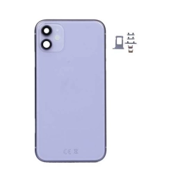 Apple Uyumlu iPhone 11 Kasa Kapak Mor Boş