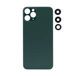 Apple Uyumlu iPhone 11 Pro Max Arka Kapak Kamera Lensli Yeşil