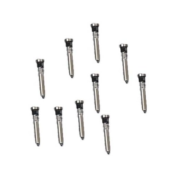 Apple Uyumlu iPhone 12 Alt Vida Beyaz 10 Adet