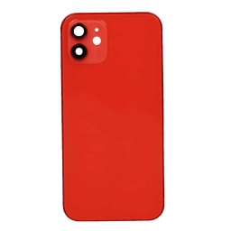 Apple Uyumlu iPhone 12 Kasa Kapak Kırmızı Boş