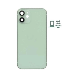 Apple Uyumlu iPhone 12 Mini Kasa Kapak Yeşil Boş