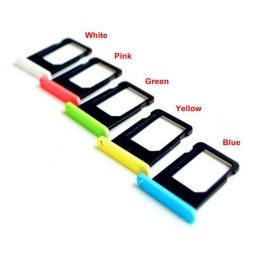 Apple Uyumlu iPhone 5c Sim Kart Tepsisi Pembe