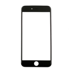 Apple Uyumlu iPhone 6s Plus Lens Ocalı Çıtalı Siyah