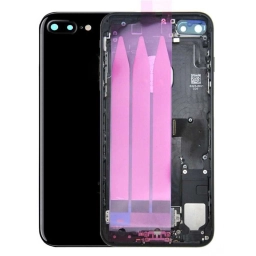 Apple Uyumlu iPhone 7 Plus Kasa Jet Black Dolu