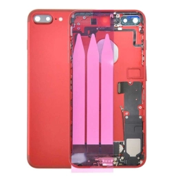 Apple Uyumlu iPhone 7 Plus Kasa Kırmızı Dolu