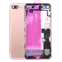 Apple Uyumlu iPhone 7 Plus Kasa Rose Dolu