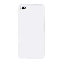 Apple Uyumlu iPhone 8 Plus Kasa Kapak Beyaz Dolu