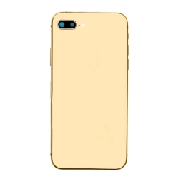 Apple Uyumlu iPhone 8 Plus Kasa Kapak Gold Dolu