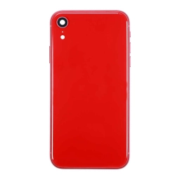 Apple Uyumlu iPhone Xr Kasa Kapak Kırmızı Dolu