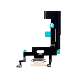 Apple Uyumlu iPhone Xr Şarj Soketli Mikrofon Filmi Flex Beyaz