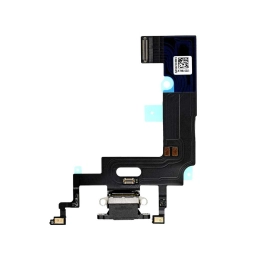 Apple Uyumlu iPhone Xr Şarj Soketli Mikrofon Filmi Flex Siyah