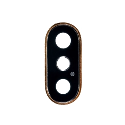 Apple Uyumlu iPhone Xs Max Kamera Lensi Gold