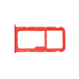 Huawei Honor Uyumlu 7x Sim Kart Tepsisi Kırmızı