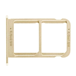 Huawei Uyumlu Mate 9 Pro Sim Kart Tepsisi Gold