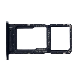 Huawei Uyumlu P Smart 2019 Sim Kart Tepsisi Siyah