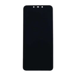 Huawei Uyumlu P Smart Plus 2019 Lcd Ekran Siyah Çıtasız