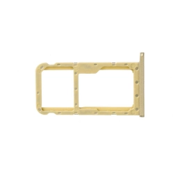 Huawei Uyumlu P20 Lite Sim Kart Tepsisi Gold