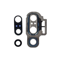 Huawei Uyumlu P20 Pro Kamera Lensi Mavi