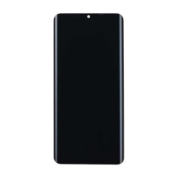 Huawei Uyumlu P30 Pro Lcd Ekran Siyah Çıtasız Oled