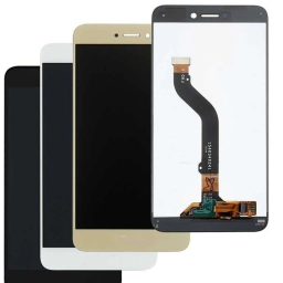 Huawei Uyumlu P9 Lite 2017 Lcd Ekran Beyaz Çıtasız