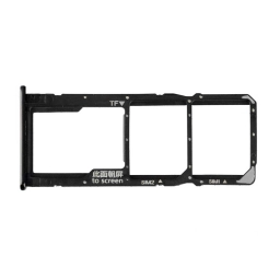 Huawei Uyumlu Y9 2019 Sim Kart Tepsisi Siyah