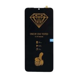 Infinix Uyumlu Hot 10i Lcd Ekran Siyah Çıtasız