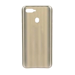 Oppo Uyumlu Ax7 Arka Kapak Gold