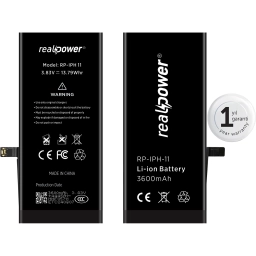 RealPower Apple Uyumlu iPhone 11 Yüksek Kapasiteli Batarya 3580mah
