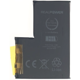 RealPower Apple Uyumlu iPhone 13 Pro Max Batarya 4352mah Flexsiz