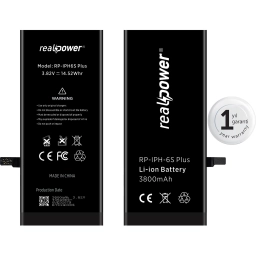 RealPower Apple Uyumlu iPhone 6s Plus Yüksek Kapasiteli Batarya 3800mah
