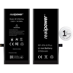 RealPower Apple Uyumlu iPhone 8 Plus Yüksek Kapasiteli Batarya 3700mah