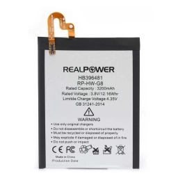 RealPower Huawei Uyumlu Ascend G8 Batarya 3200mah