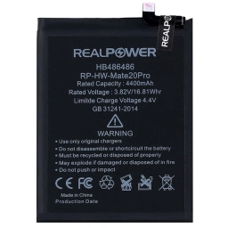 RealPower Huawei Uyumlu Mate 20 Pro Batarya 4400mah