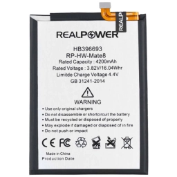 RealPower Huawei Uyumlu Mate 8 Batarya 4200mah