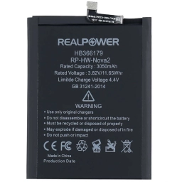 RealPower Huawei Uyumlu Nova 2 Batarya 3050mah