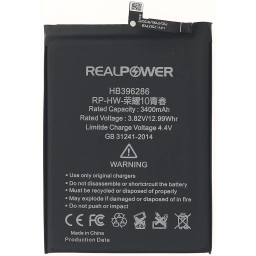 RealPower Huawei Uyumlu P Smart 2019 Batarya 3620mah